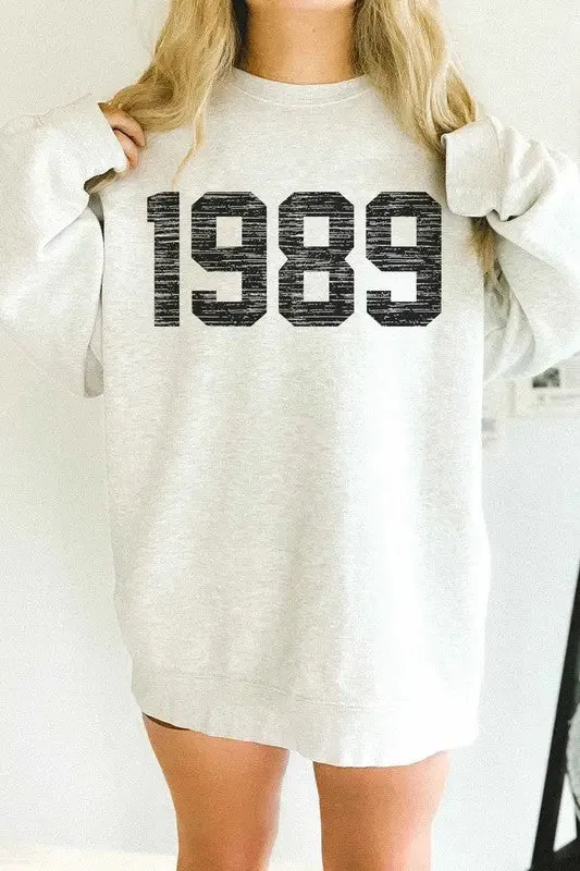 1989 Oversized Sweatshirt