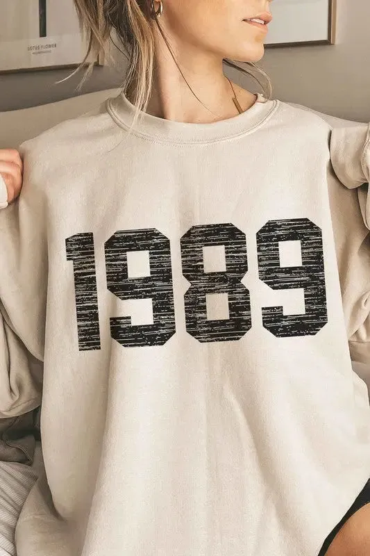 1989 Oversized Sweatshirt