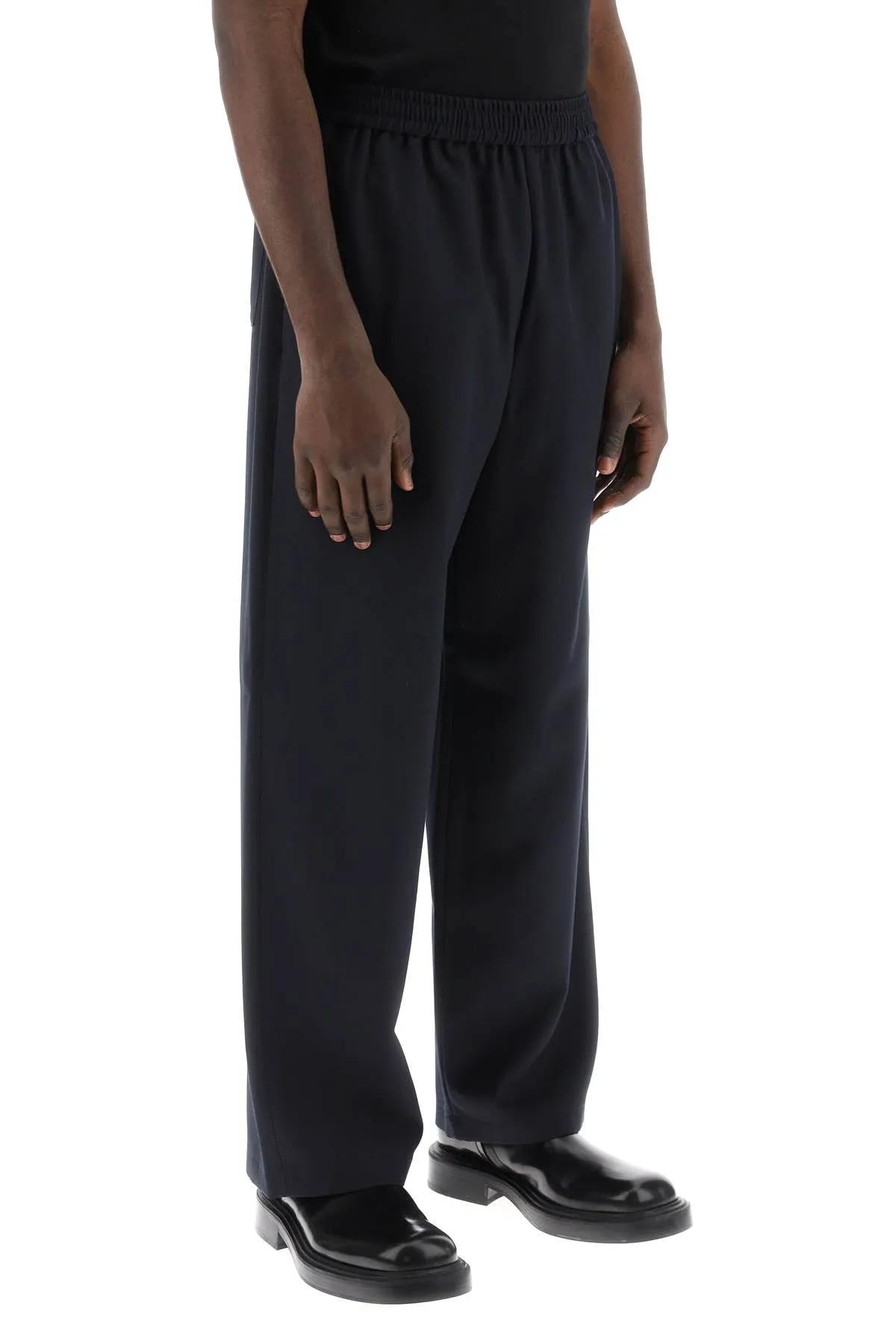 Acne studios loose pants with elastic waistband