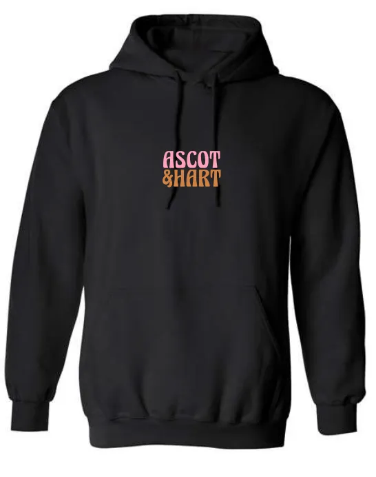 Ascot   Hart Flower Logo Hoodie