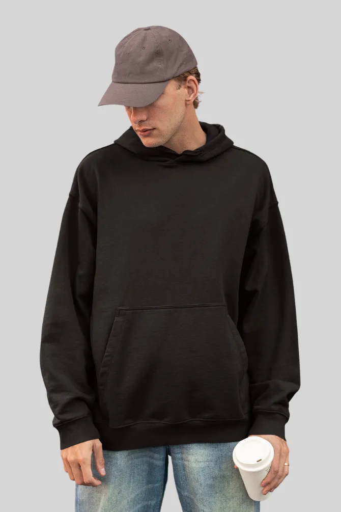 Black Oversized Hoodie for men