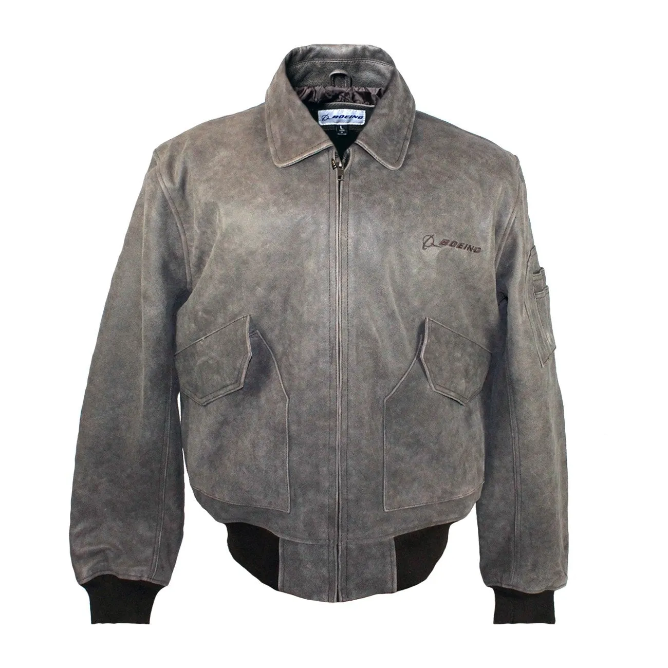 Boeing Leather Bomber Jacket