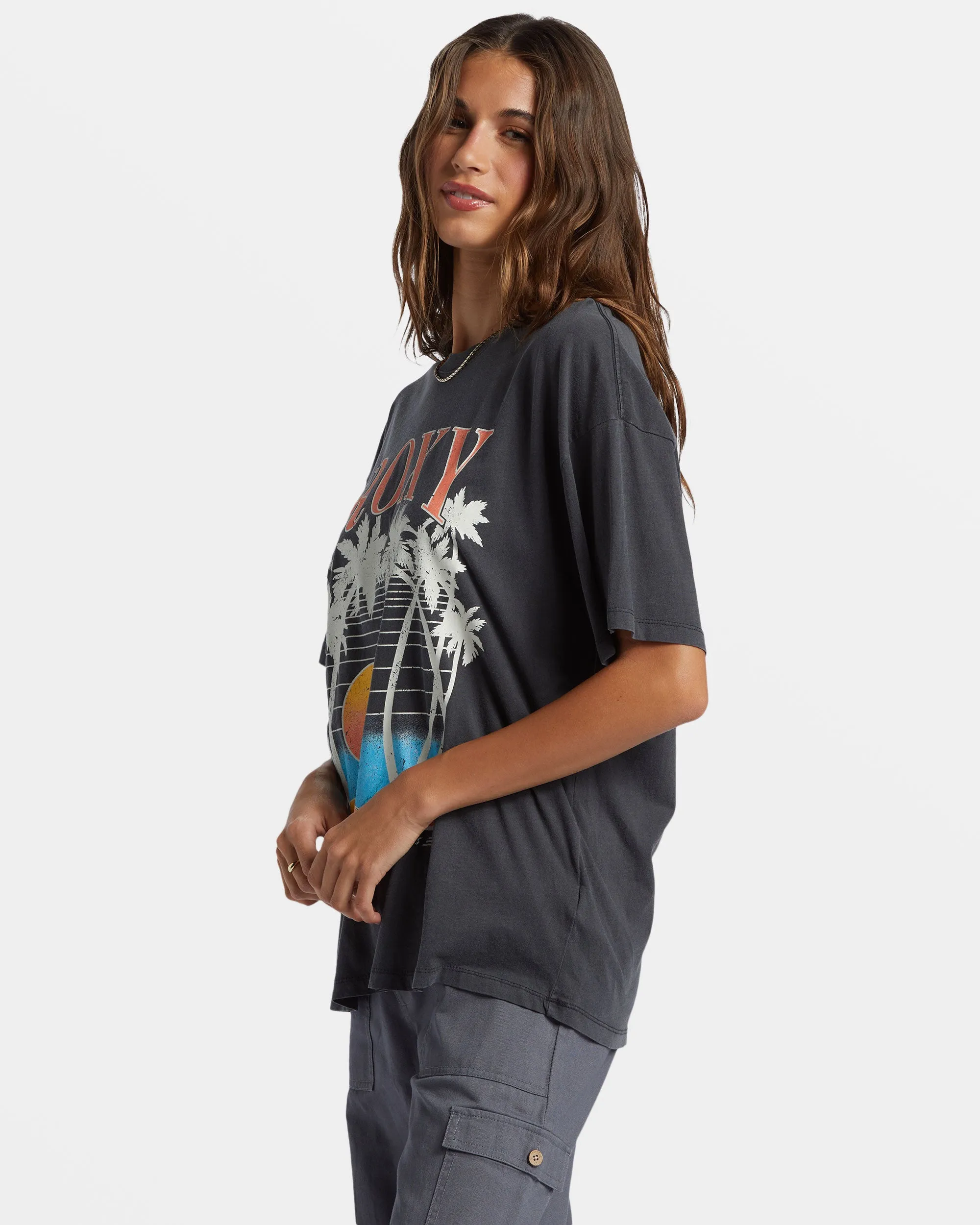 Bring The Good Vibes Oversized T-Shirt - Phantom