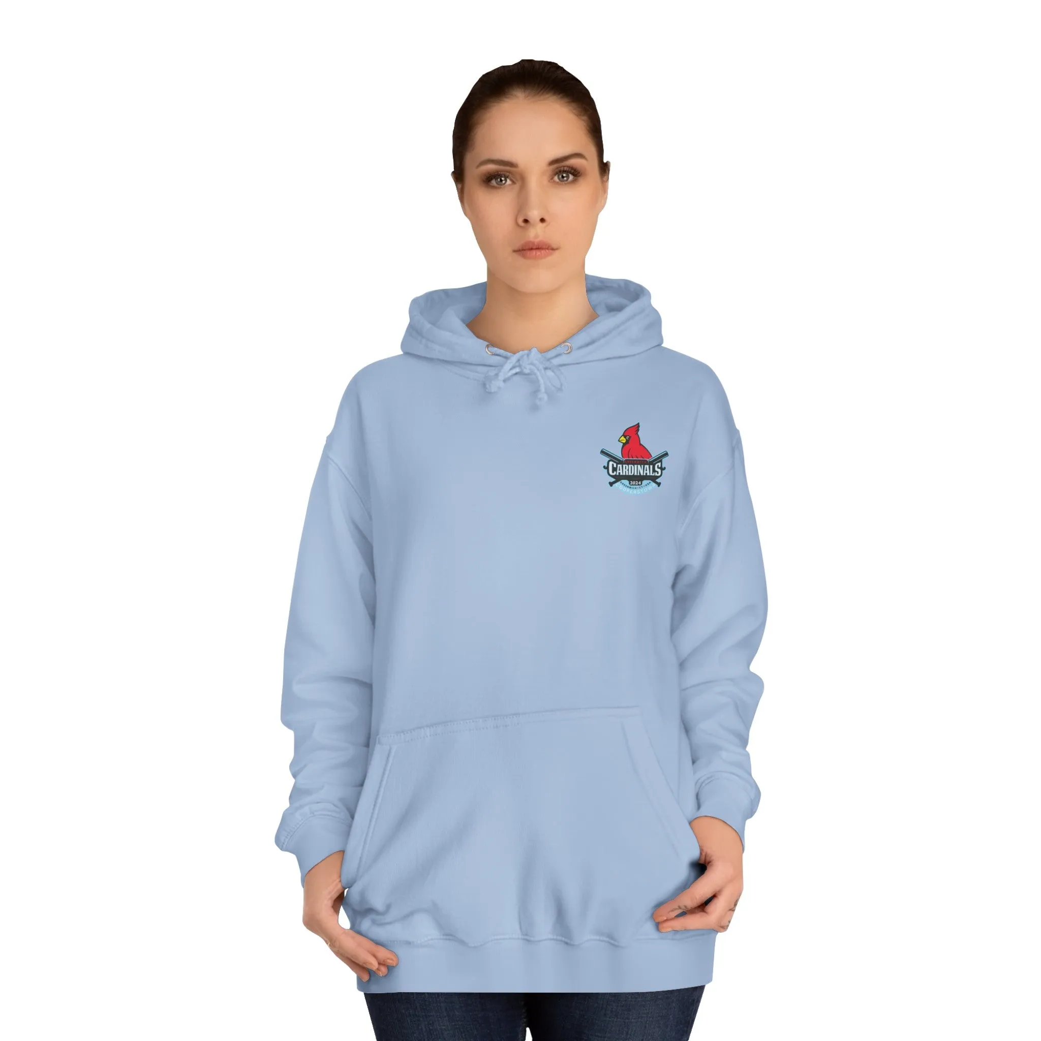 Cardinal Unisex College Hoodie