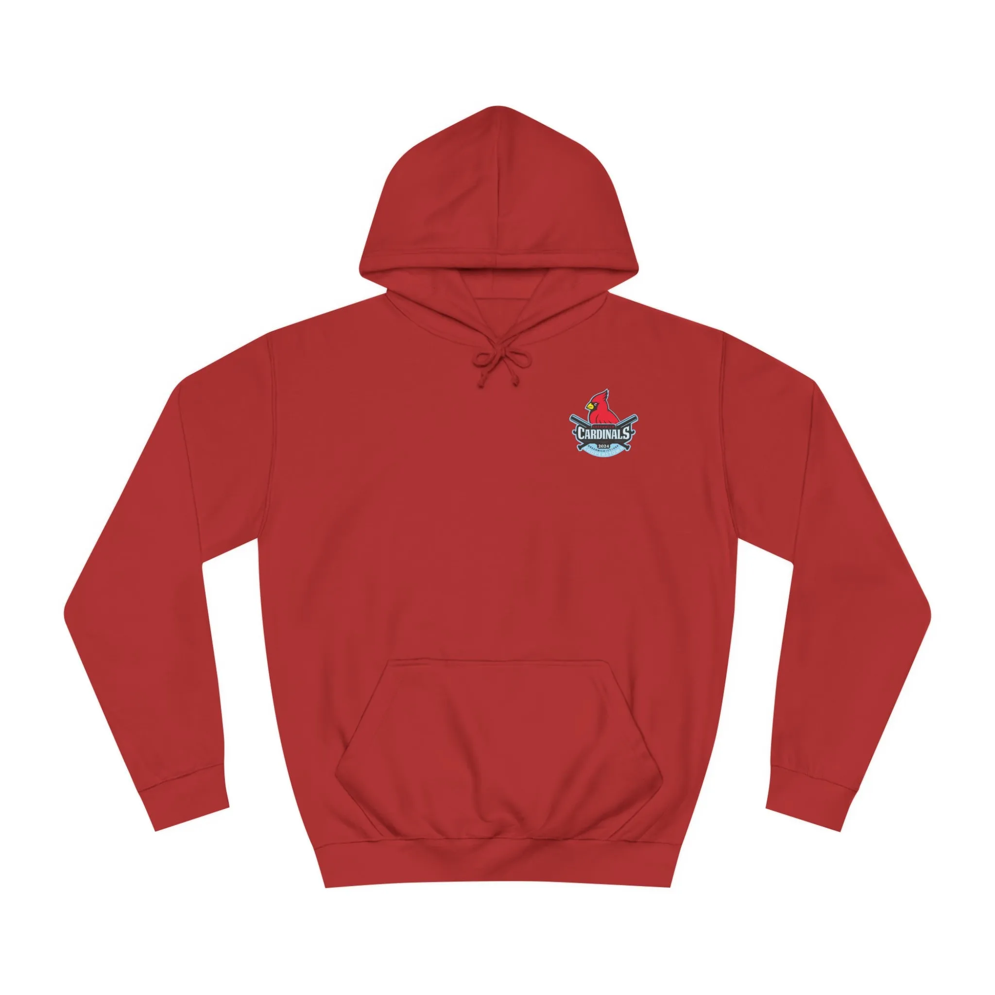 Cardinal Unisex College Hoodie