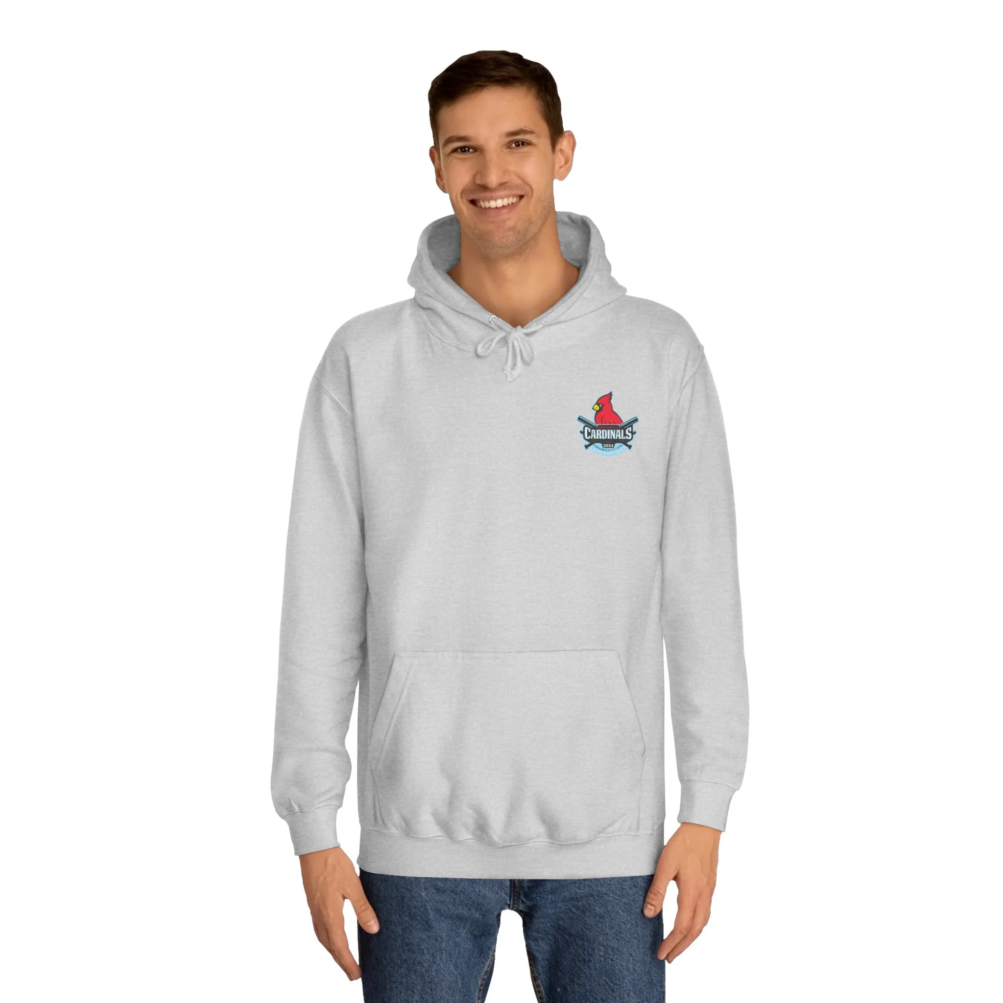 Cardinal Unisex College Hoodie