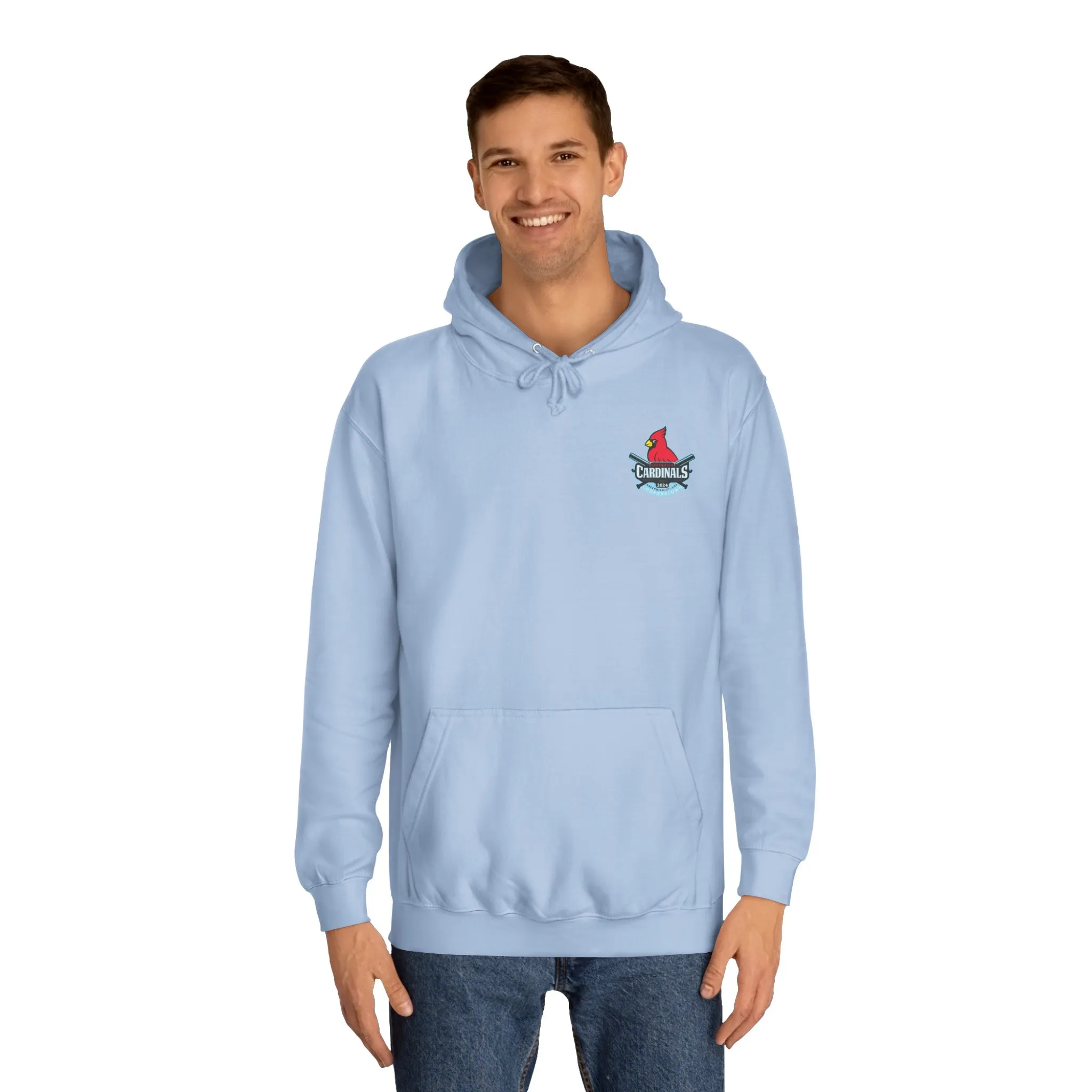 Cardinal Unisex College Hoodie