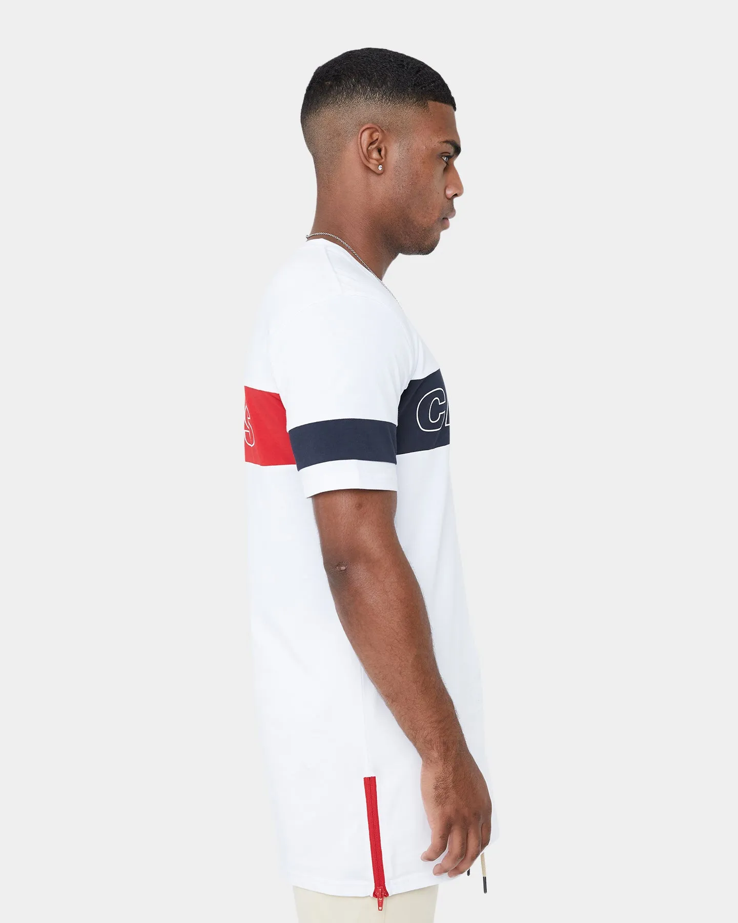 Carré Panneau Short Sleeve T-Shirt White