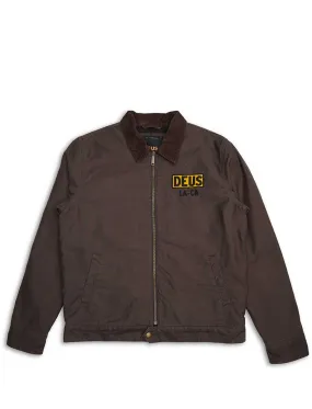 Deus Ex Machina Super Stitious Jacket Chocolate Brown