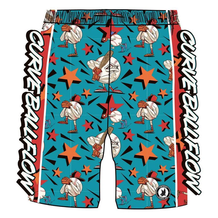 Flow Society Boys Curve Ball Baseball Attack Short