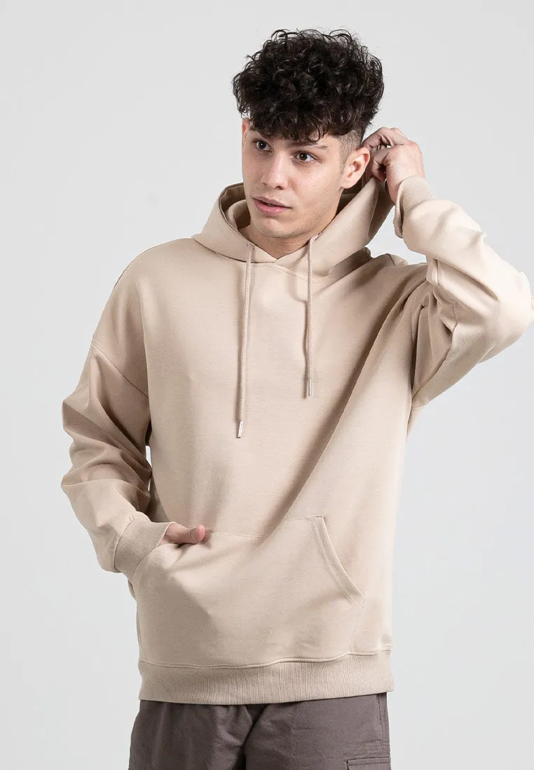 Forest Air-Cotton 260GSM Heavy Weight Cotton Oversized Hoodie Men Sweatshirt Jacket PullOver - 23900