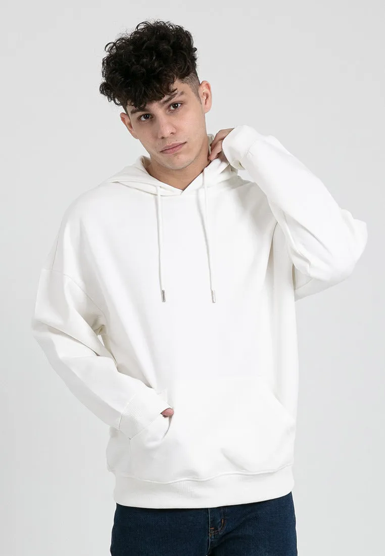 Forest Air-Cotton 260GSM Heavy Weight Cotton Oversized Hoodie Men Sweatshirt Jacket PullOver - 23900