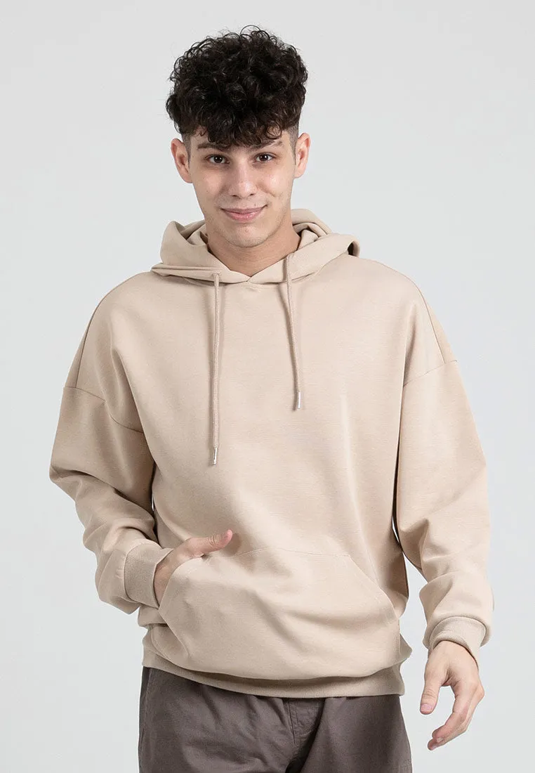 Forest Air-Cotton 260GSM Heavy Weight Cotton Oversized Hoodie Men Sweatshirt Jacket PullOver - 23900