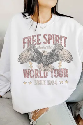 FREE SPIRIT WORLD TOUR OVERSIZED SWEATSHIRT