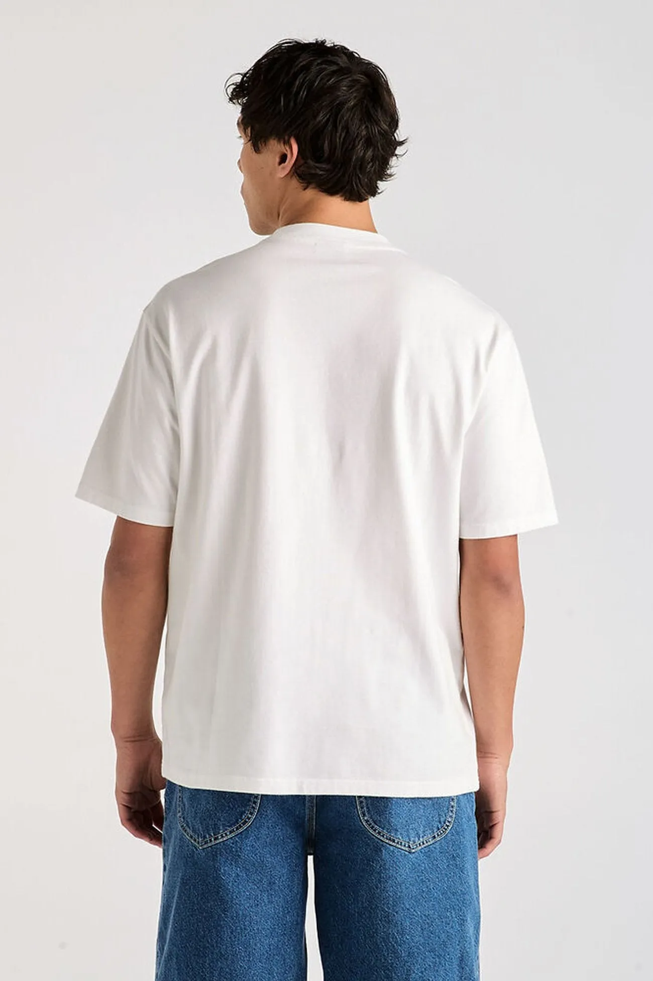 Global Baggy Tee White