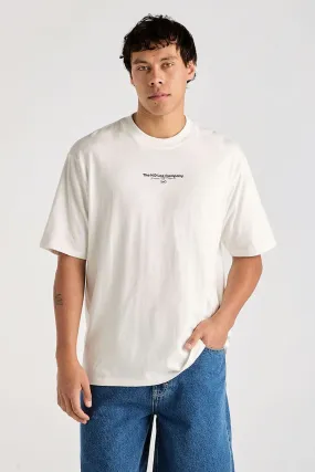 HD Lee Co Baggy Tee Vintage White