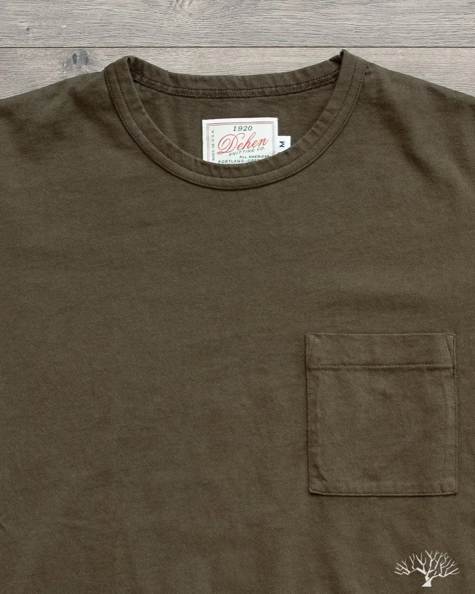 Heavy Duty Pocket Tee - Loden