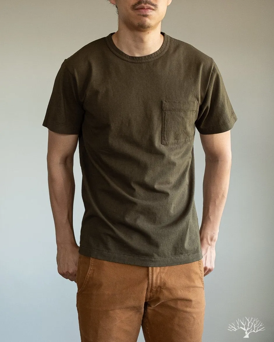 Heavy Duty Pocket Tee - Loden