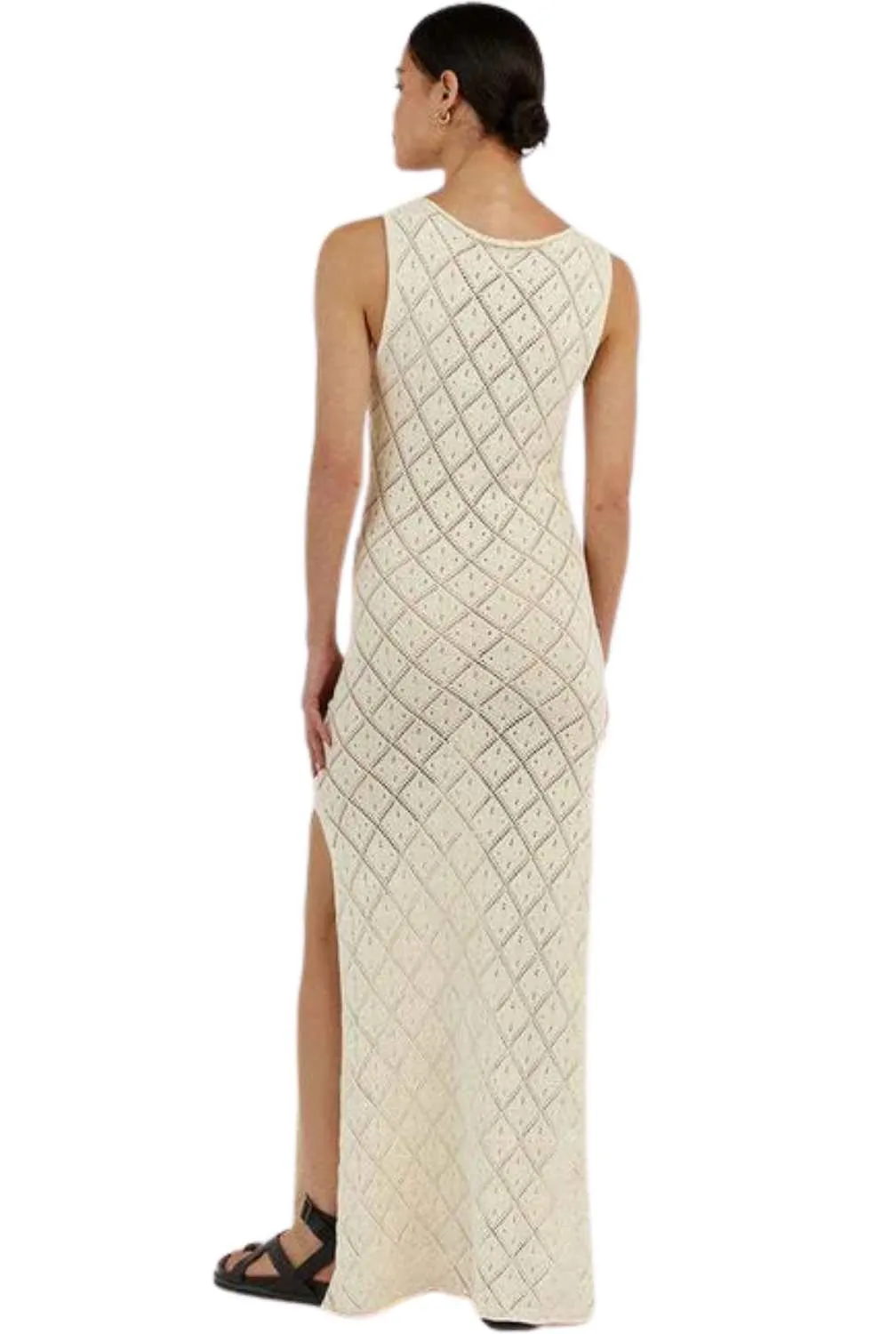 High Split Knitted Maxi Dress