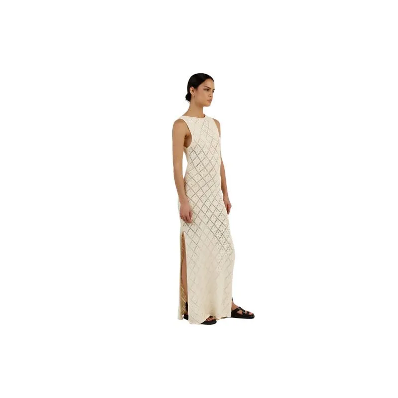 High Split Knitted Maxi Dress