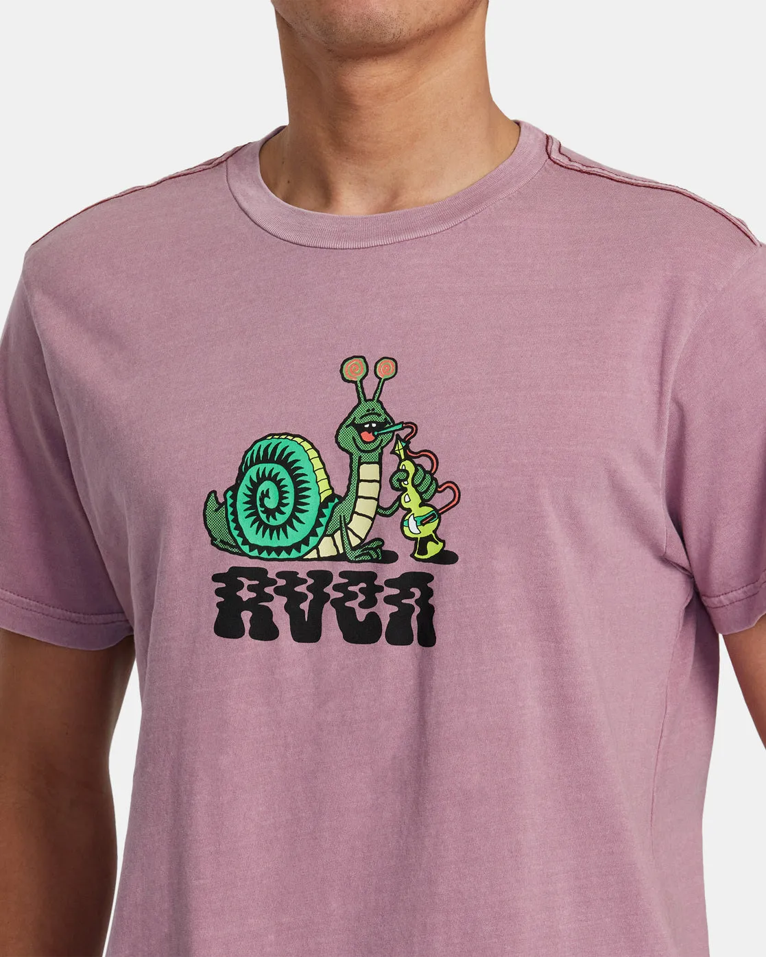 Hookah Snail Tee - Lavender