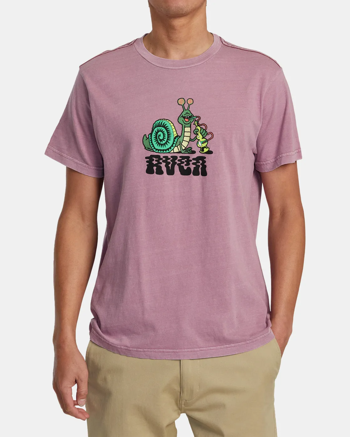 Hookah Snail Tee - Lavender