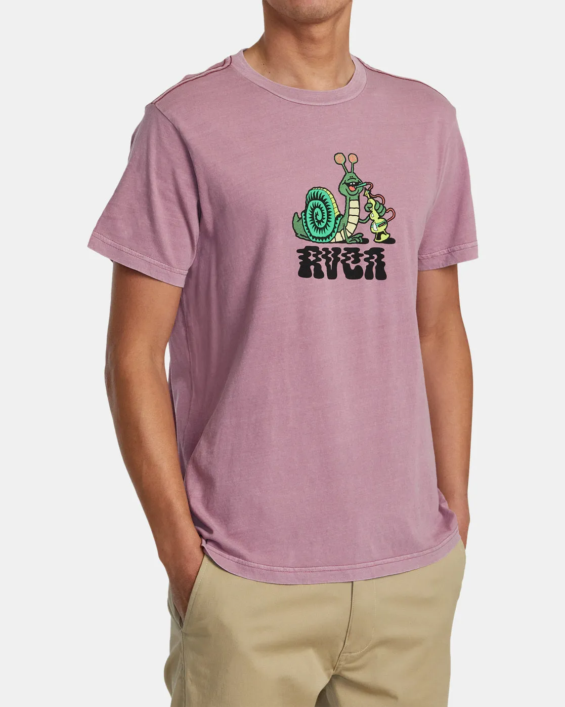 Hookah Snail Tee - Lavender