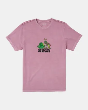 Hookah Snail Tee - Lavender