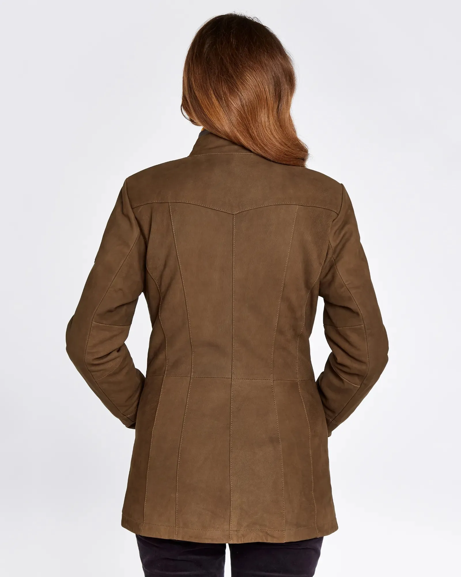 Joyce Leather Jacket - Walnut