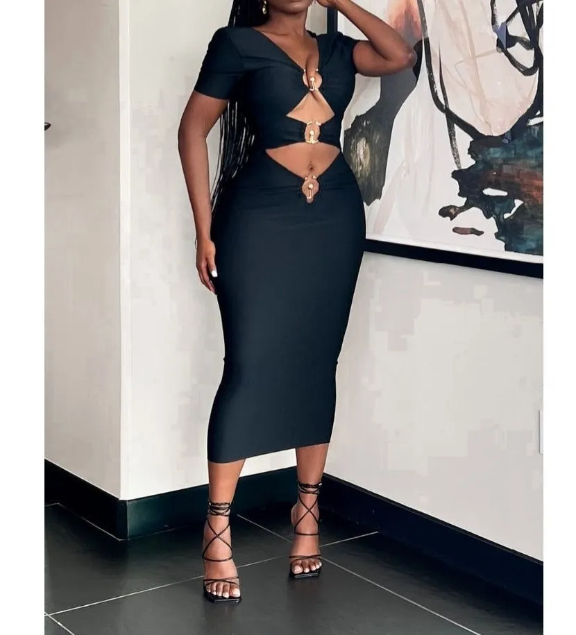 Karissa Bandage Midi Dress