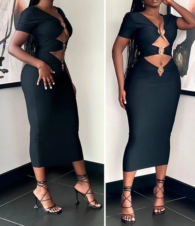 Karissa Bandage Midi Dress