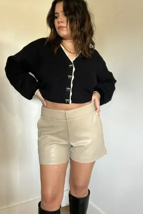 Leather Shorts