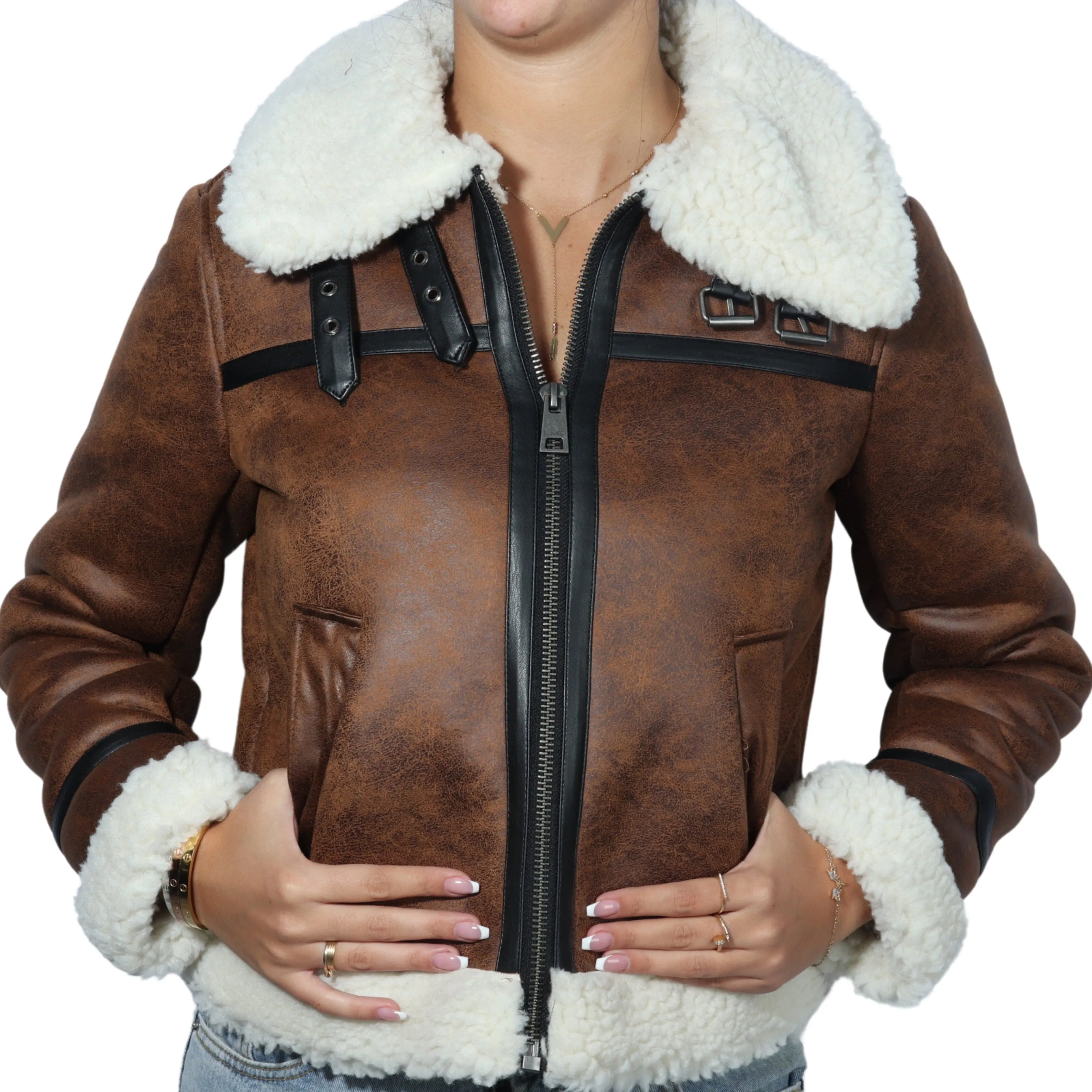 LEVI'S - Faux fur Womens jacket