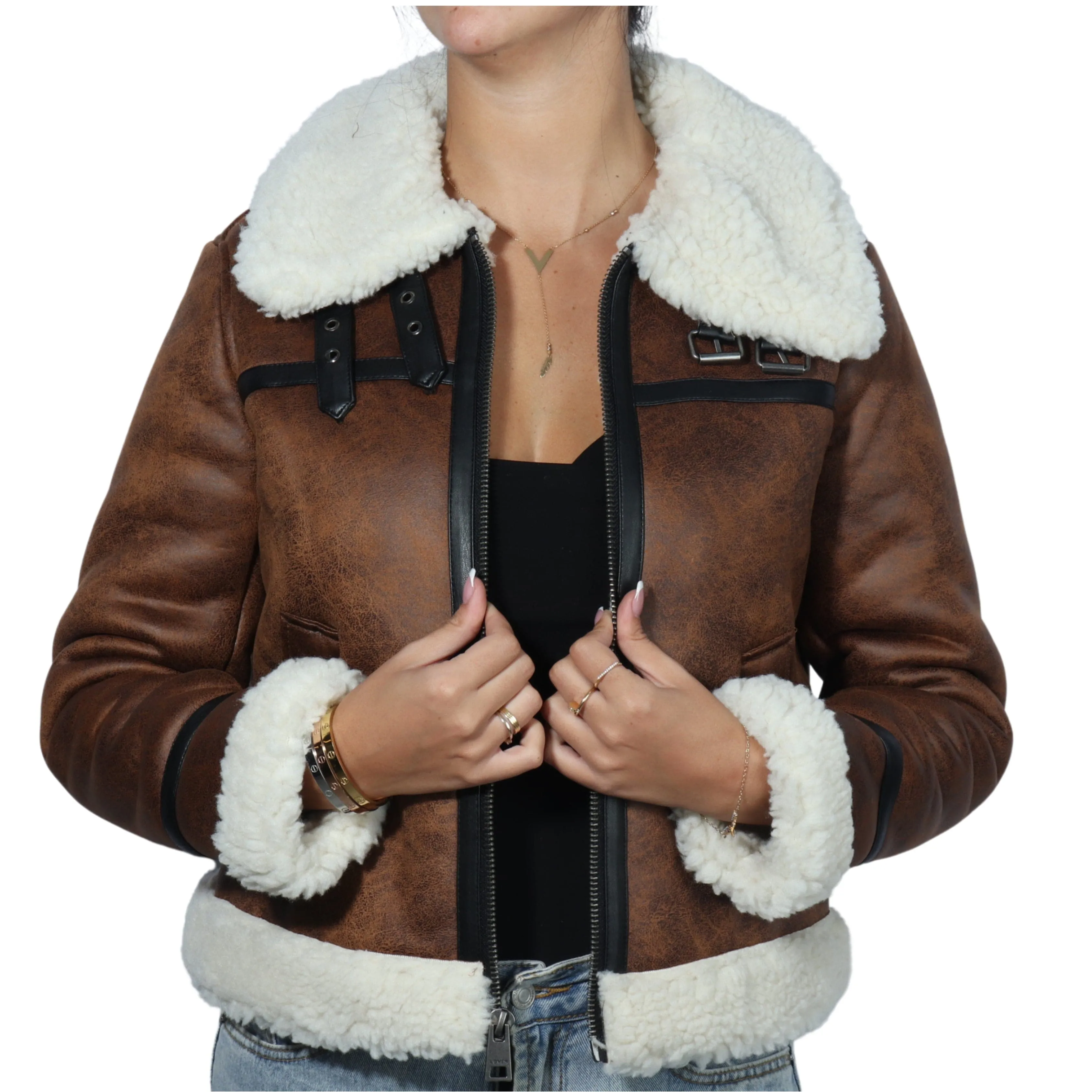 LEVI'S - Faux fur Womens jacket