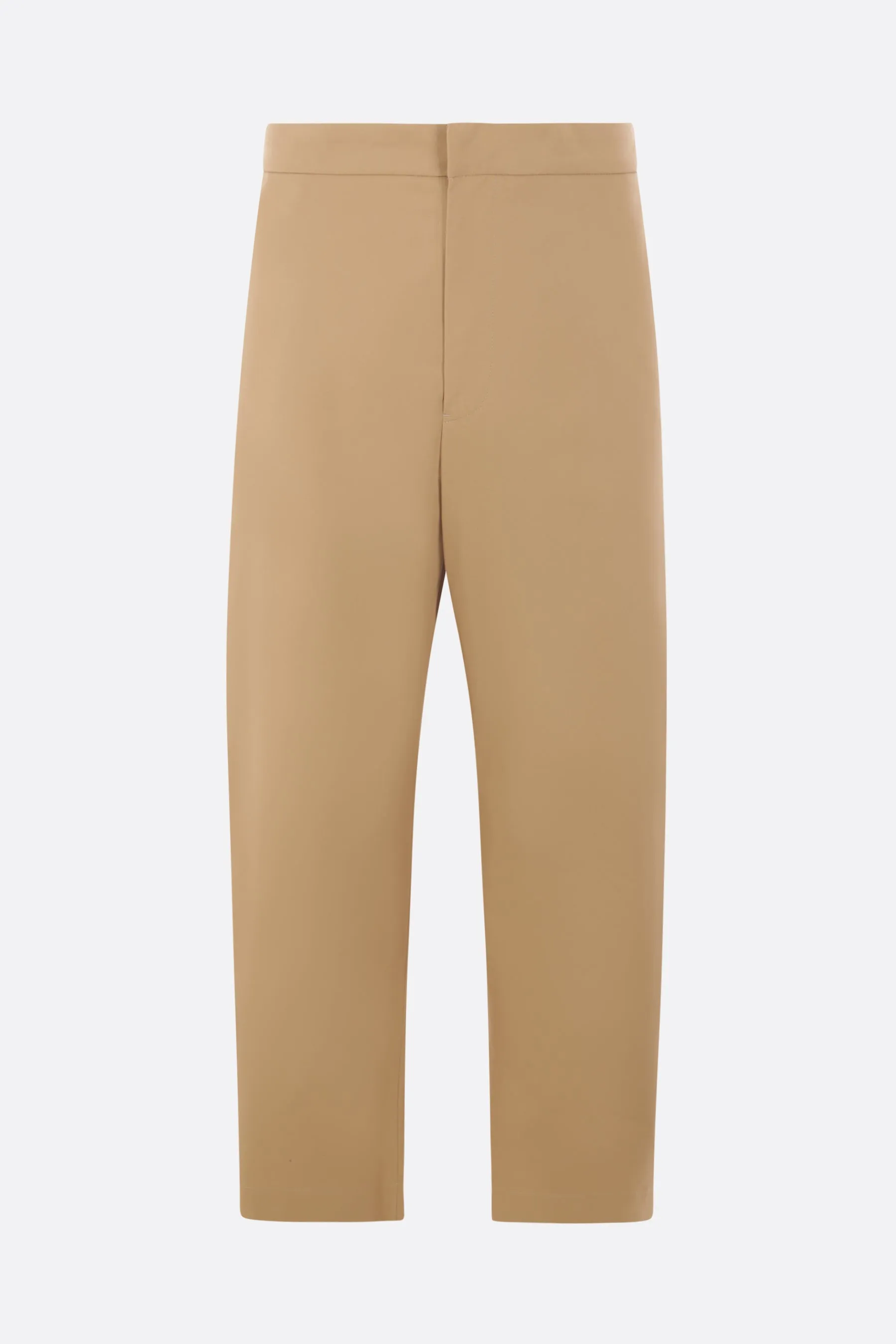 loose-fit cotton trousers