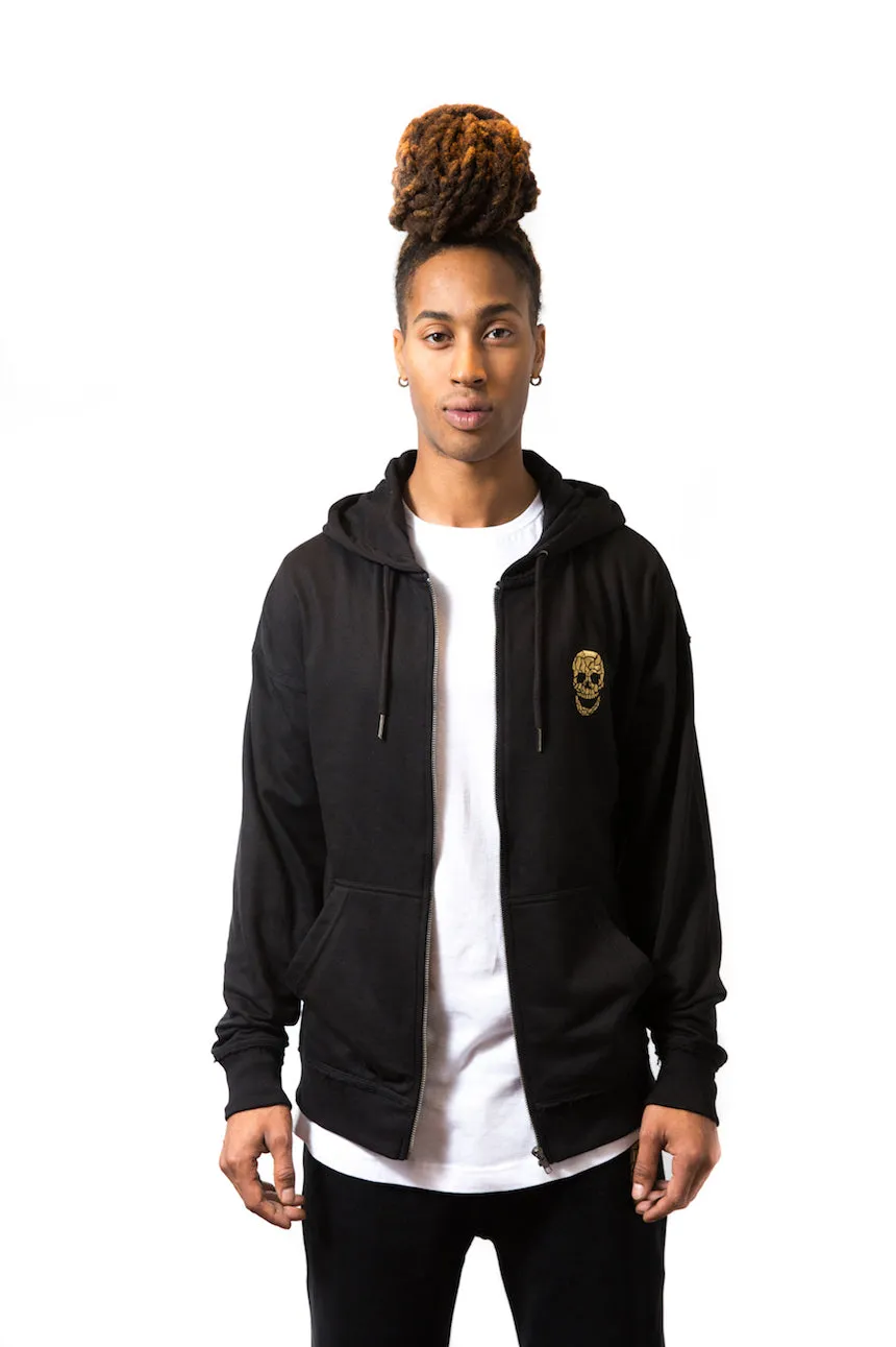 Mens Oversized Sweat Zip Hoodie