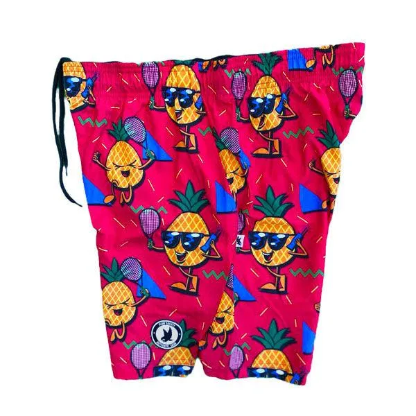 Mens Pineapple 7" Tennis Short