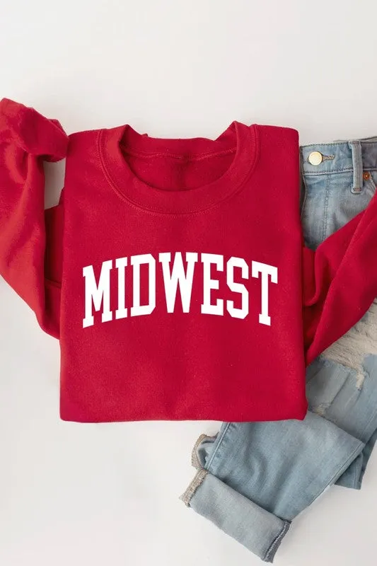 Midwest Graphic Fleece Sweatshirts