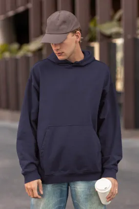 Navy Blue Oversized Hoodie for men