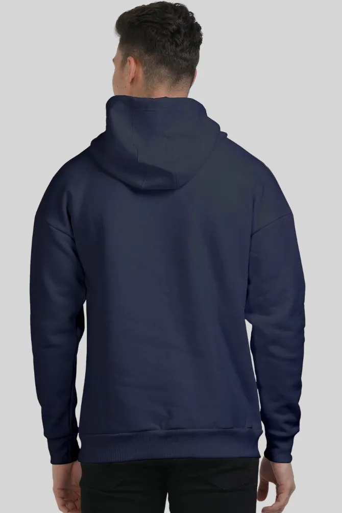 Navy Blue Oversized Hoodie for men