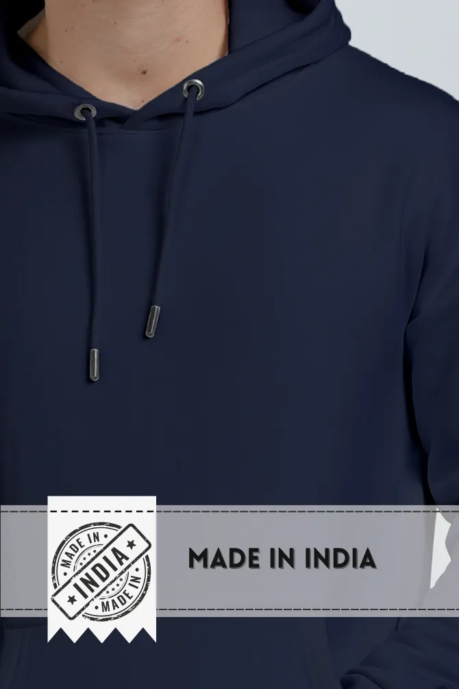 Navy Blue Oversized Hoodie for men