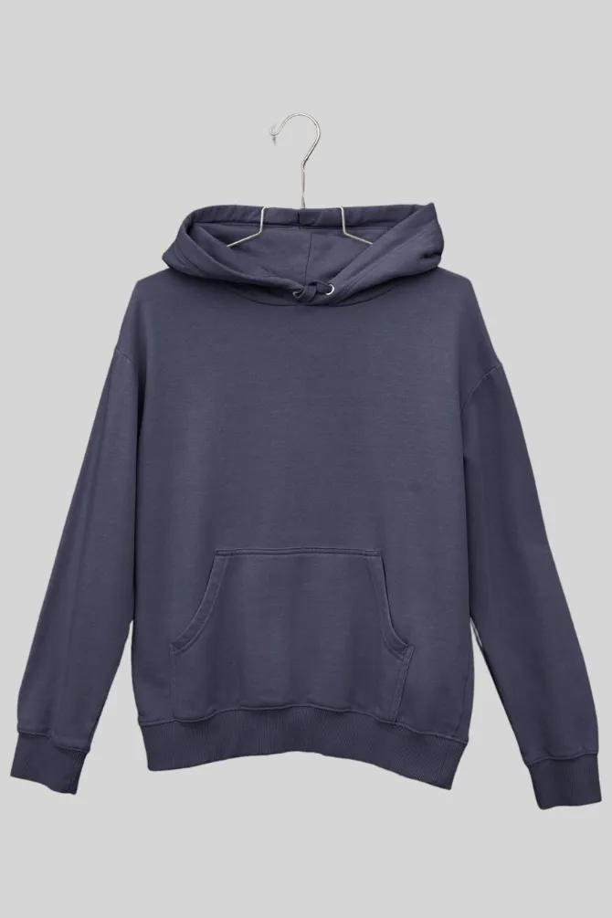 Navy Blue Oversized Hoodie for men