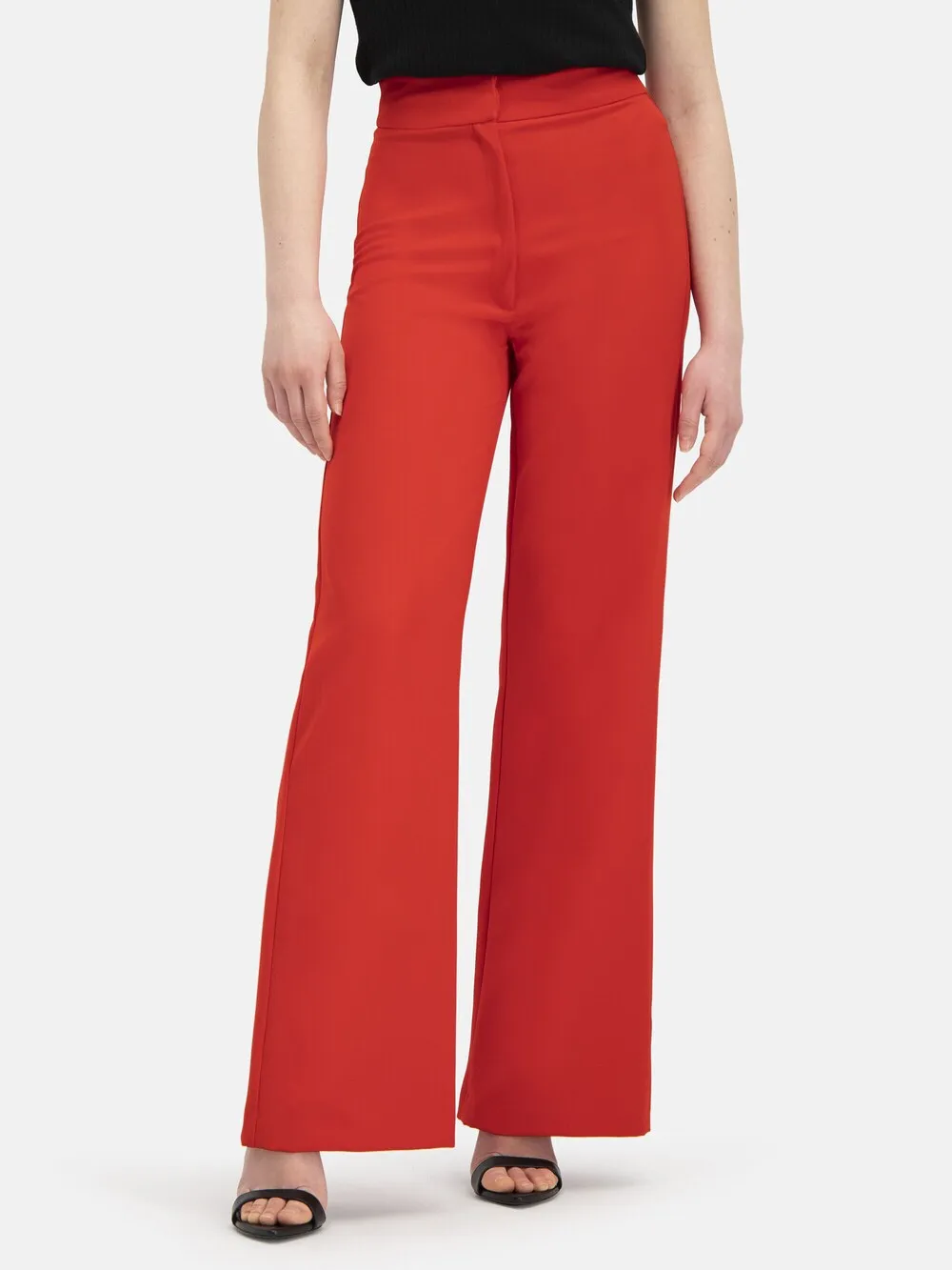 Nicowa CORINO loose trousers, red