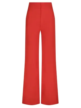 Nicowa CORINO loose trousers, red