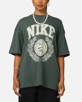 Nike Women's Sportswear Essential Oversized T-Shirt Vintage Green/Sail