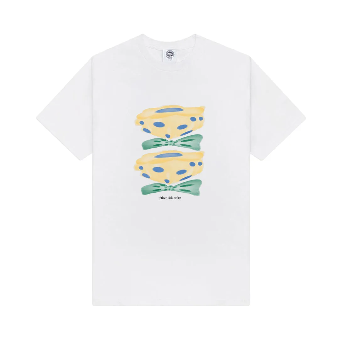 Other Side Store 'Yellow Flower' Tee - White