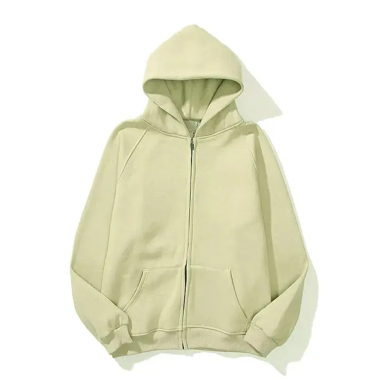 Oversized Casual Essential Zipper Hoodie