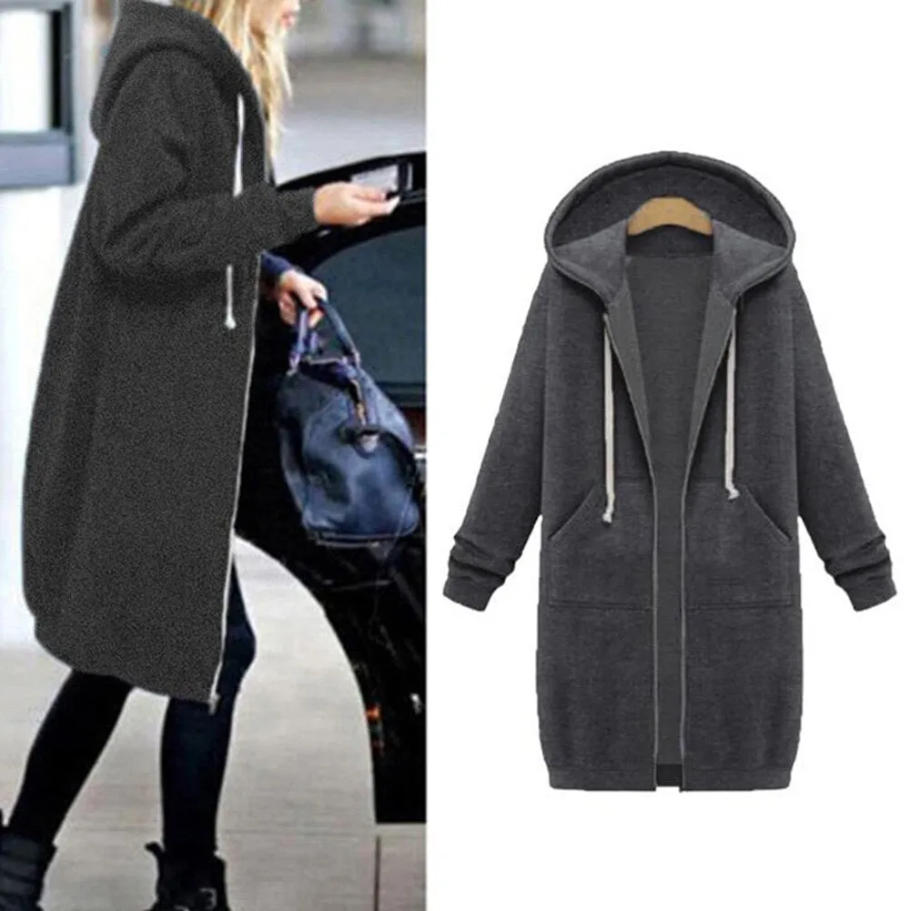 OVERSIZED Casual Hoodie - Women's