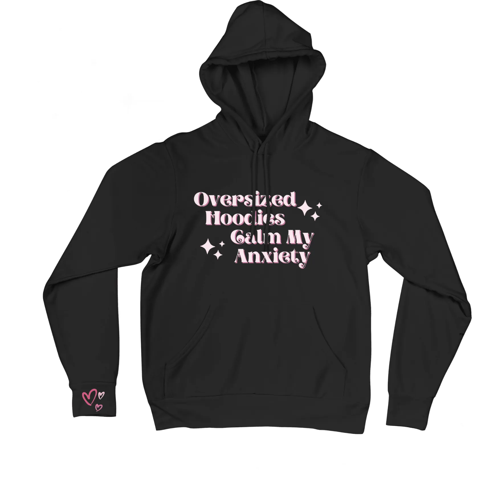 Oversized Hoodies Calm My Anxiety Unisex Hoodie