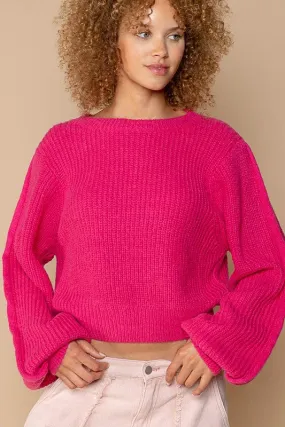 Oversized Round-Neck Sweater